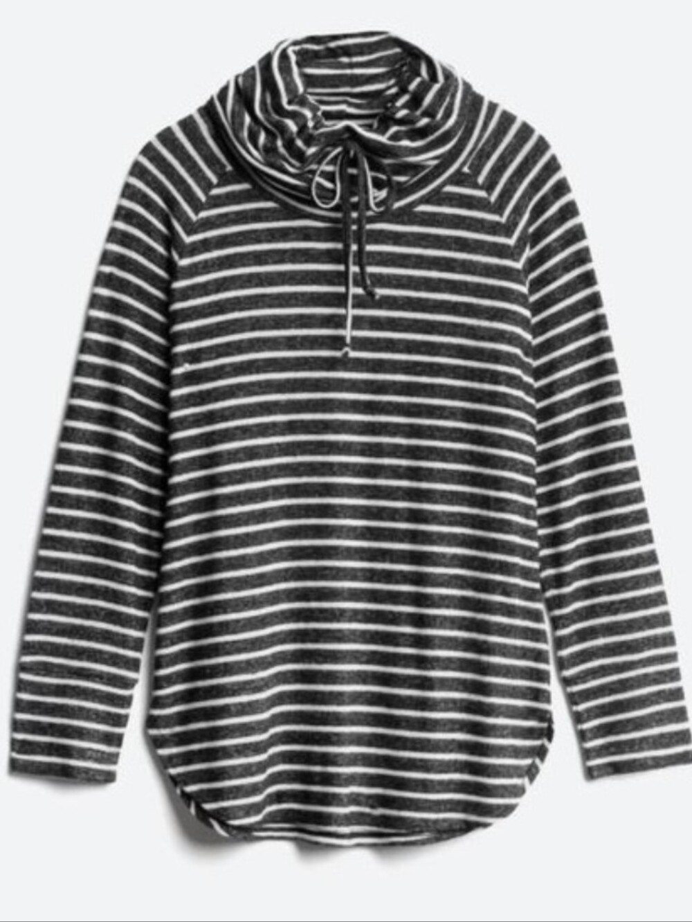 Mix By 41 Hawthorn + StitchFix + Cowl Neck Knit Top + Dark Gray + Sz M + NWOT